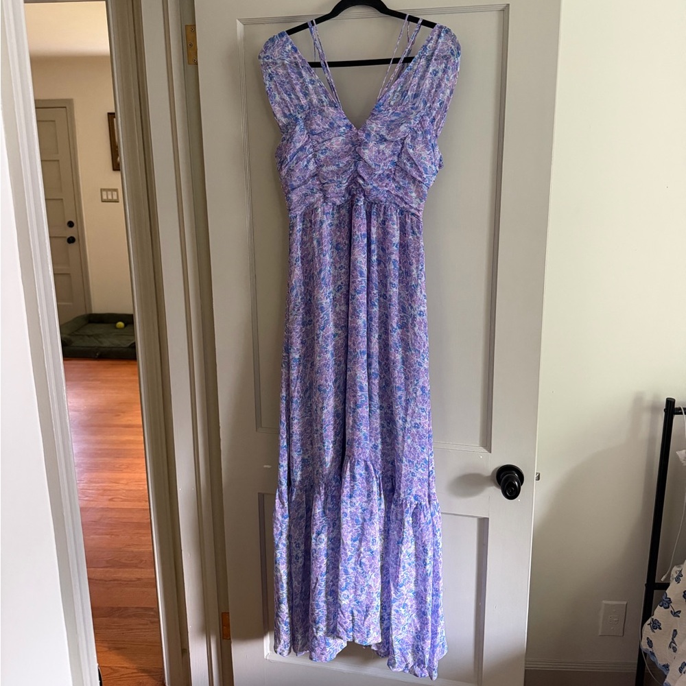 NWT For Love & Lemons Floral Maxi Dress - Picture 2 of 7